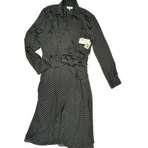 NEW Equipment Vivienne Midi Length Dress Size 12 Blue Star Printed $425